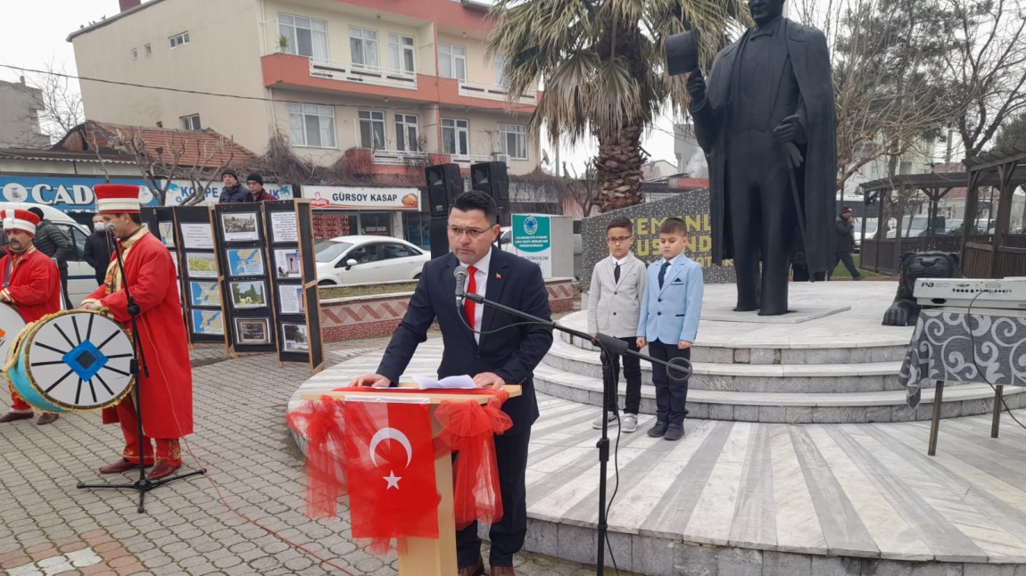 18 Mart Çanakkale Zaferini Sarıköydeki Okullarımız ve İlçe Protokolümüz İle Görkemli Bir Şekilde Kutladık.
